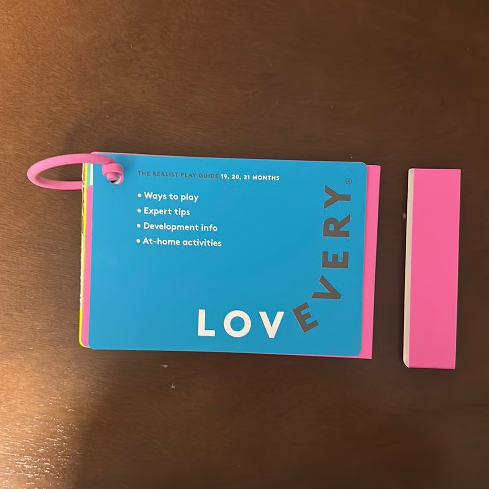 Lovevery - The Realist Play Guide 19, 20, 21 Months